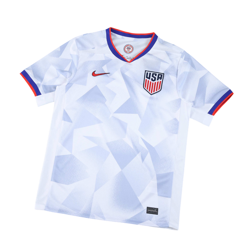 Camiseta de local de la selección nacional de EE. UU. 2025/26 para hombre - Blanca