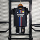 Camiseta y pantalón corto Benfica II 23/24 para niño - Negro