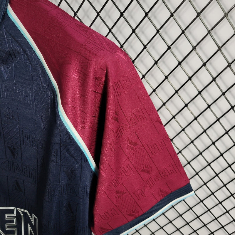 Camiseta West Ham 99 Airon Maden I Retro Fan Fila - Hombre - Azul