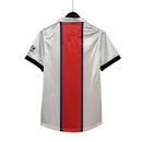 Camiseta Nike retro de visitante del Paris Saint Germain PSG 98/99 para hombre (blanco, azul y rojo)