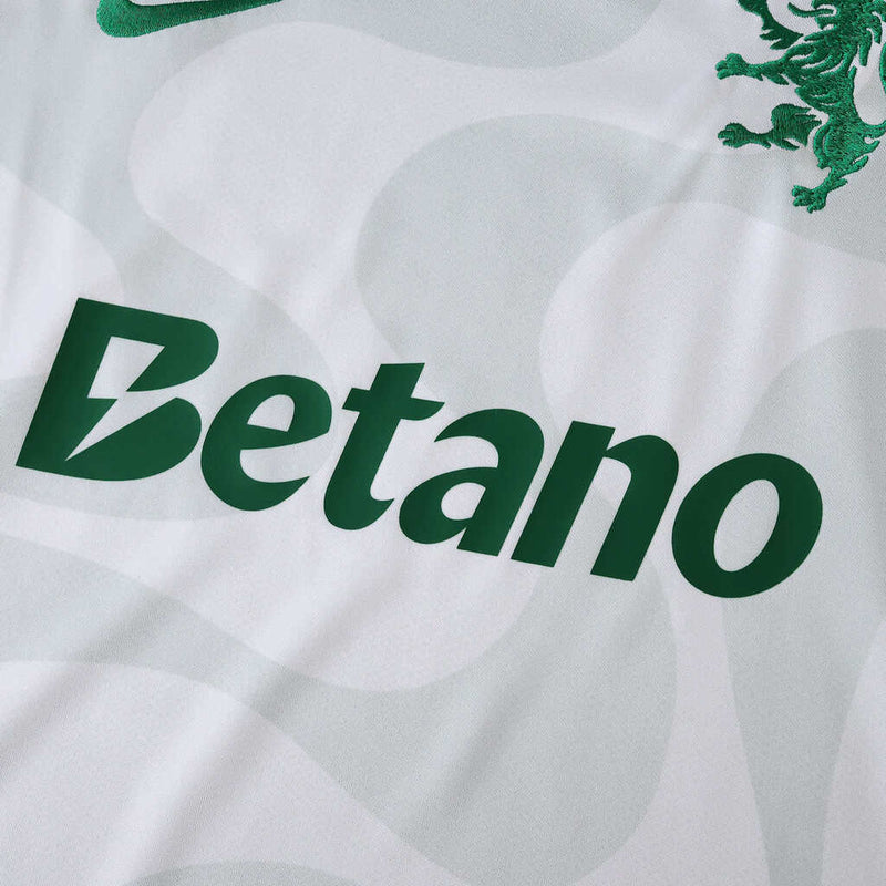 Camiseta de visitante del Sporting 25/26 para hombre - Blanco