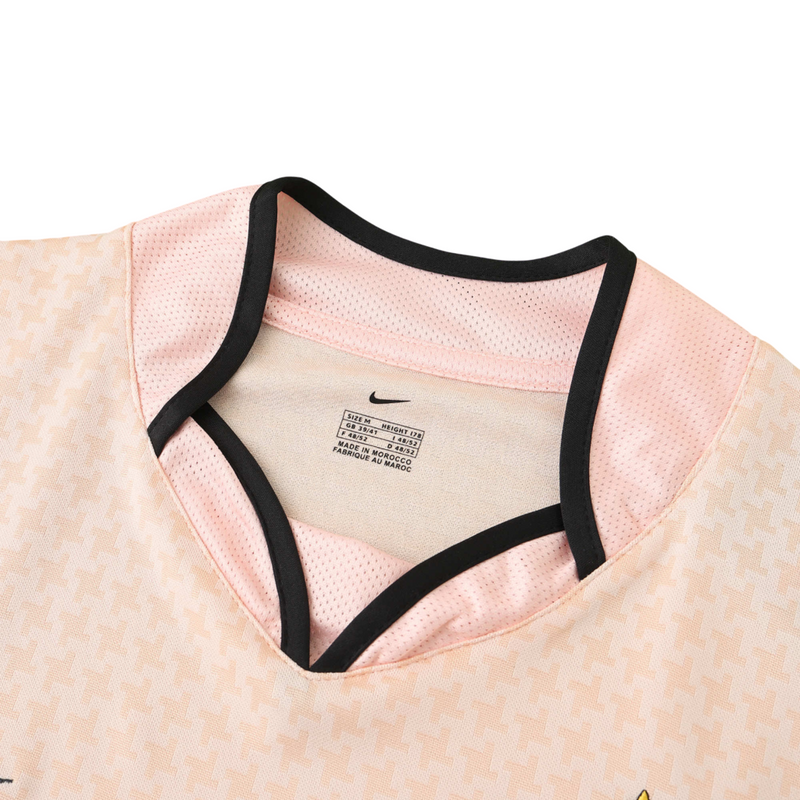 Camiseta retro de aficionado de la Juventus (2.ª equipación, temporada 2003-04), color rosa
