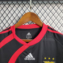 Camiseta retro de aficionado Adidas Benfica II 10/11 para hombre - Negra
