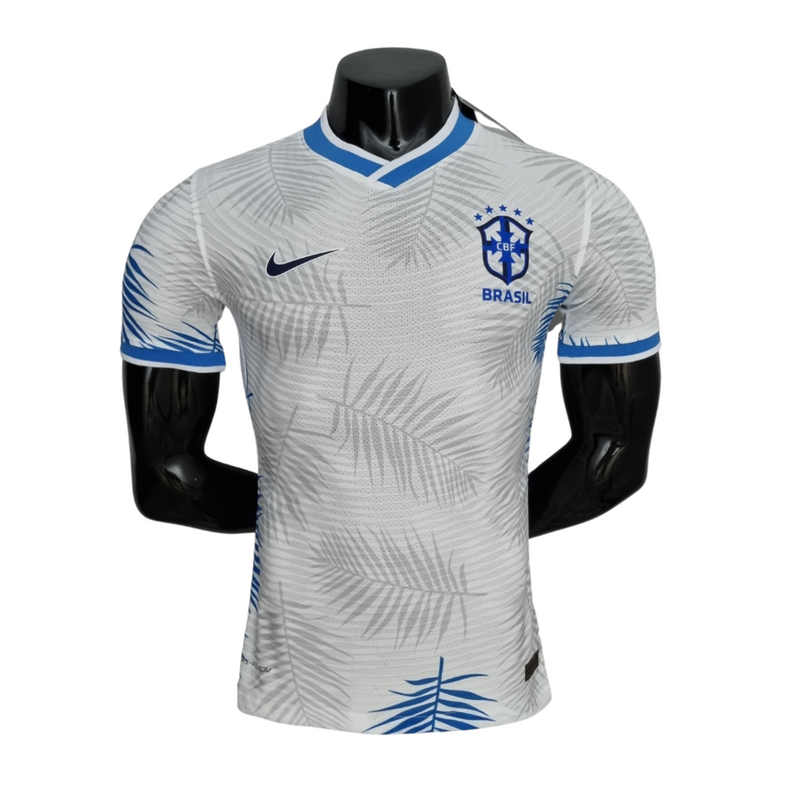 Camiseta Nike de jugador de la selección brasileña edición especial para hombre - Blanca