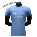 LISTO PARA ENTREGA Camiseta de jugador Manchester City 24/25 para hombre - Azul