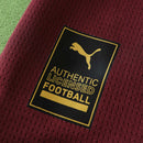 Camiseta de la tercera equipación del Manchester City - Tercera III 24/25 - Camiseta de aficionado para hombre - Borgoña