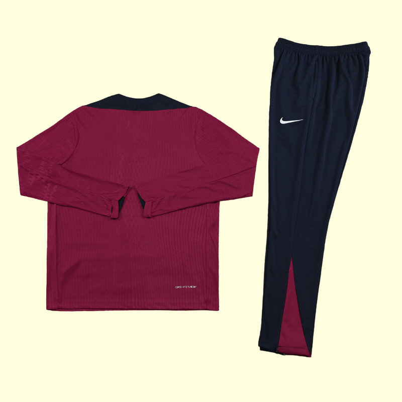 Chándal de Inglaterra 24/25 para hombre - Borgoña