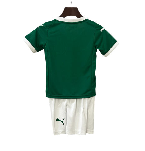 Camiseta y pantalón corto Palmeiras Home I 25/26 para niños - Verde