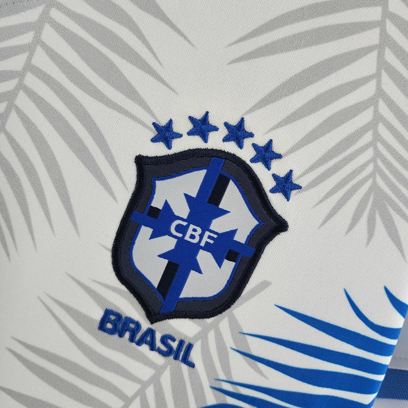 Camiseta Nike de la selección brasileña para mujer, edición especial para aficionados, color blanco
