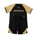 Camiseta y pantalón corto infantil Sporting CR7 Third III 23/24 - Negro