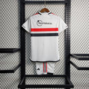Camiseta + Pantalón Corto São Paulo Niño 23/24 I - Blanco
