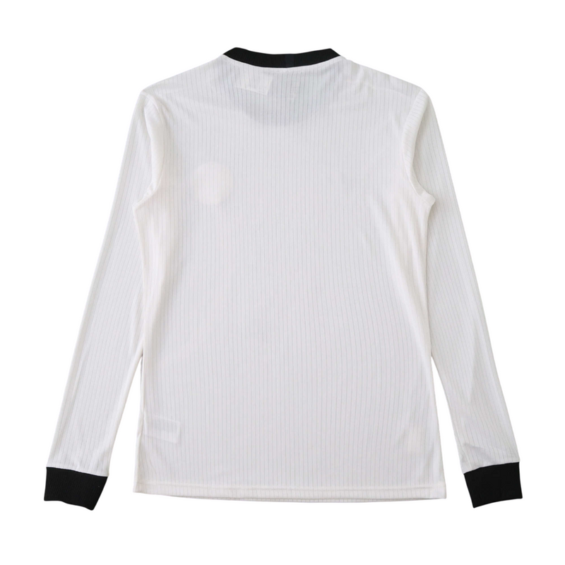 Camiseta de manga larga para hombre del 125.º aniversario de Alemania (24/25) - Blanca