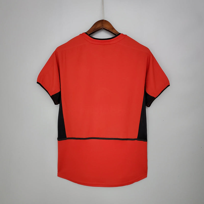 Camiseta Nike de aficionado del Manchester United Home 02/04 - Roja
