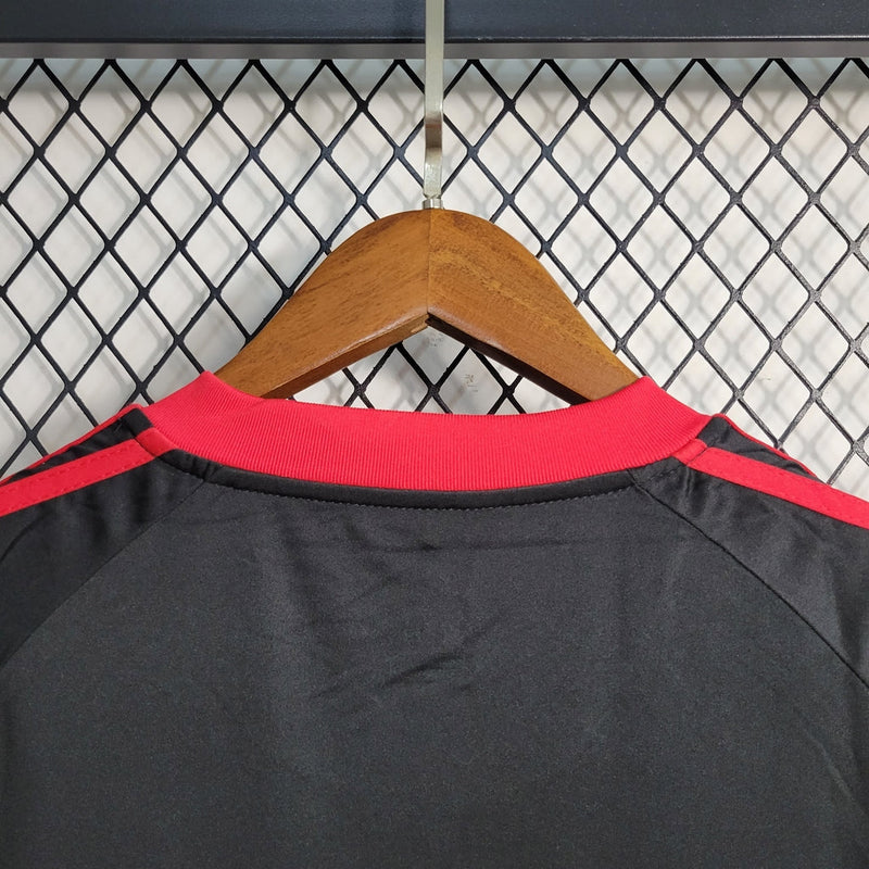 Camiseta retro de aficionado Adidas Benfica II 10/11 para hombre - Negra