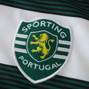 Camiseta retro de local del Sporting I 02/03 Fan Rebook para hombre - Verde y blanco