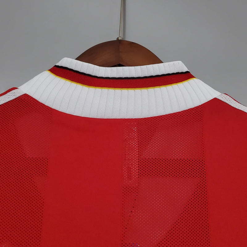 Camiseta retro local del Liverpool 1995-96 de Adidas para hombre - Roja