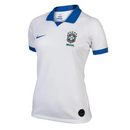 Camiseta Nike de fan de la selección brasileña de la Copa América 19/20 para mujer - Blanca
