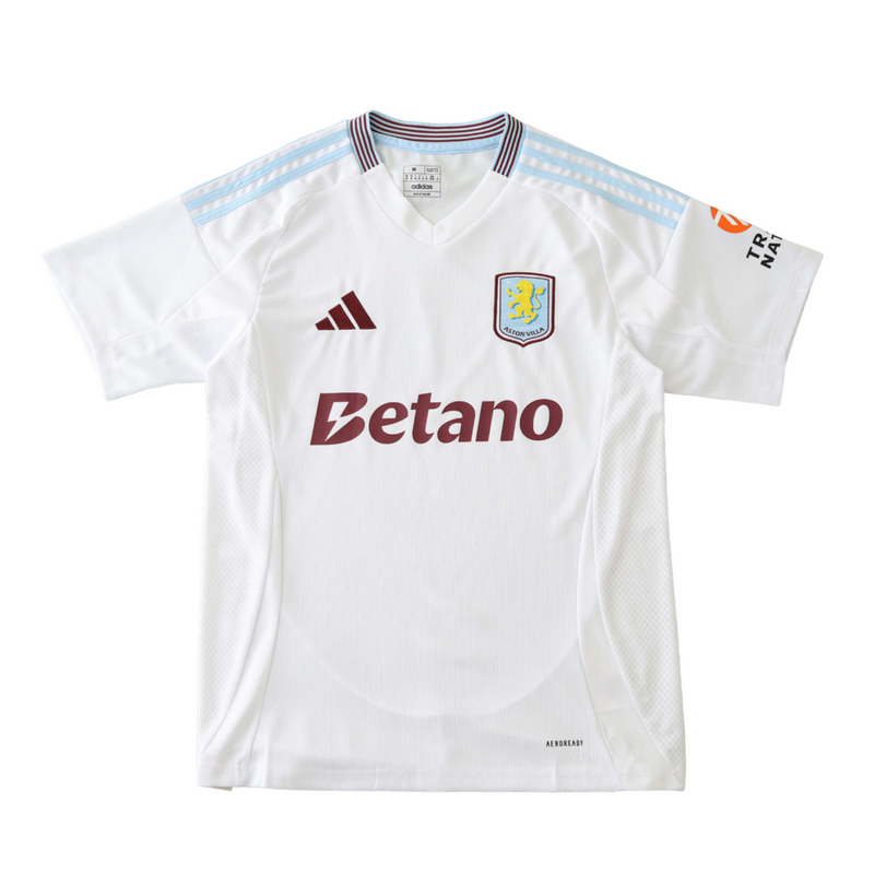 Camiseta de aficionado del Aston Villa Away II 24/25 para hombre - Blanca