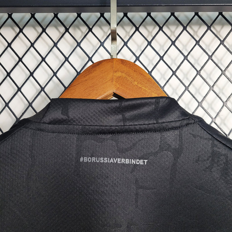 Camiseta negra para aficionado del Borussia Dortmund 23/24 para hombre de Puma