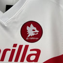 Camiseta retro de visitante de la Roma II 90/91 para hombre - Blanca