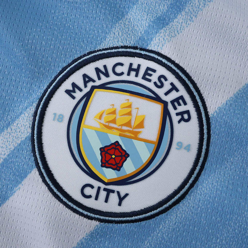 Camiseta de local del Manchester City para el Mundial - Camiseta de aficionado para hombre (local I 25/26) - Azul