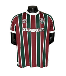 Camiseta Local Fluminense I 25/26 Jugador Masculino - Tricolor