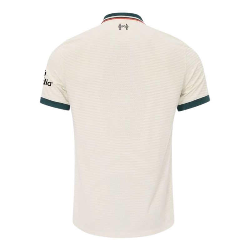 Camiseta Nike de visitante del Liverpool 21/22 para hombre - Marfil