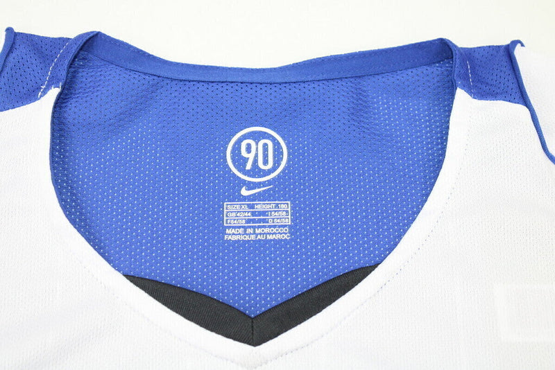 Camiseta de aficionado del Inter de Milán Retro II 04/05 para hombre - Blanca