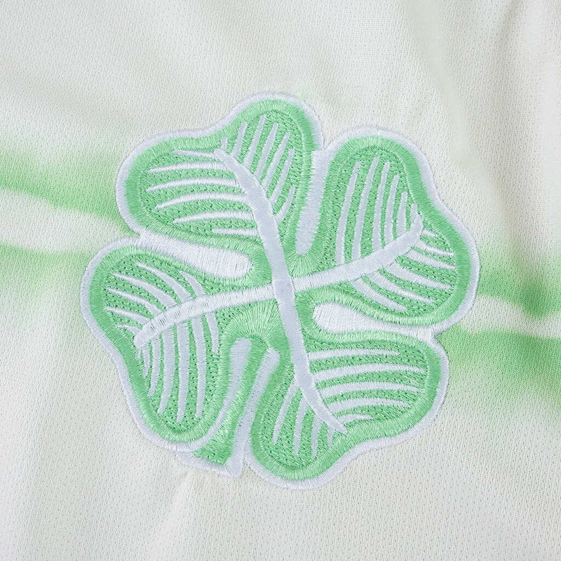 Camiseta de aficionado del Celtic 25/26 para hombre - Blanca y verde