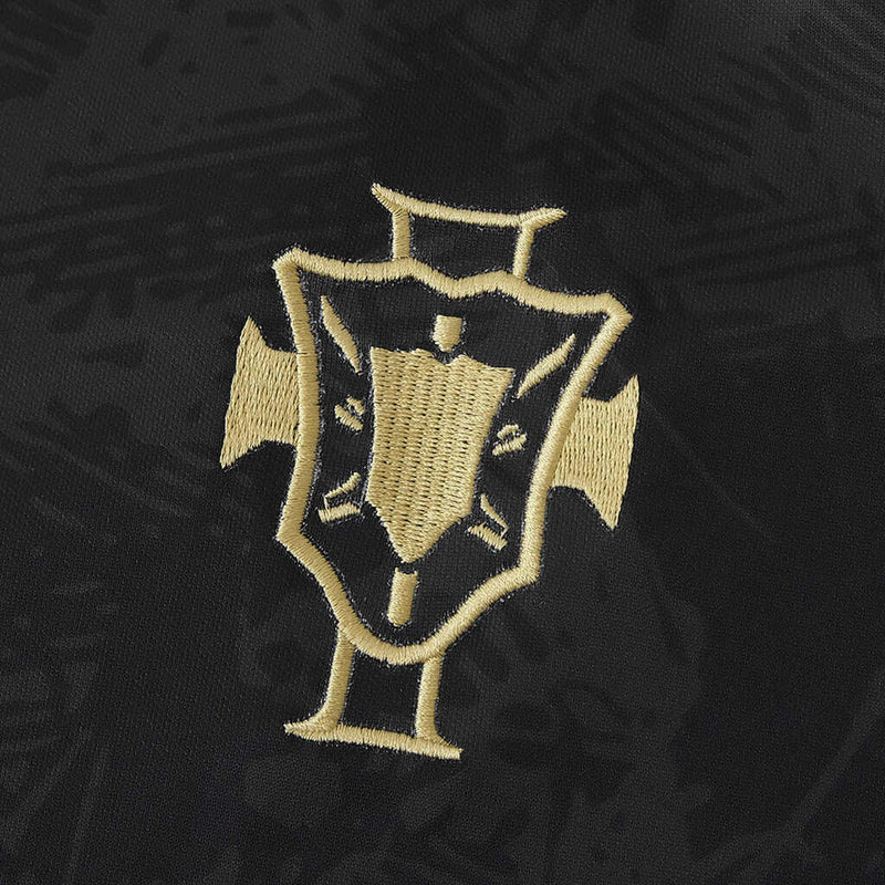 Camiseta Nike para hombre de la selección de Portugal GOAT CR7 23/24 - Negra