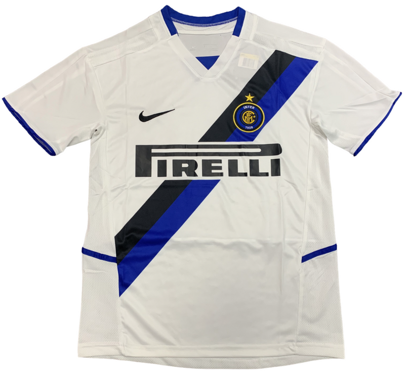 Camiseta Nike retro de visitante del Inter de Milán 02/03 para hombre
