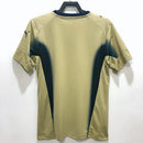 Camiseta retro de aficionado para hombre de la selección italiana de portero local II 2006 - Dorada