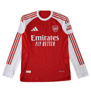 Camiseta de manga larga para hombre del Arsenal Home 25/26 - Roja