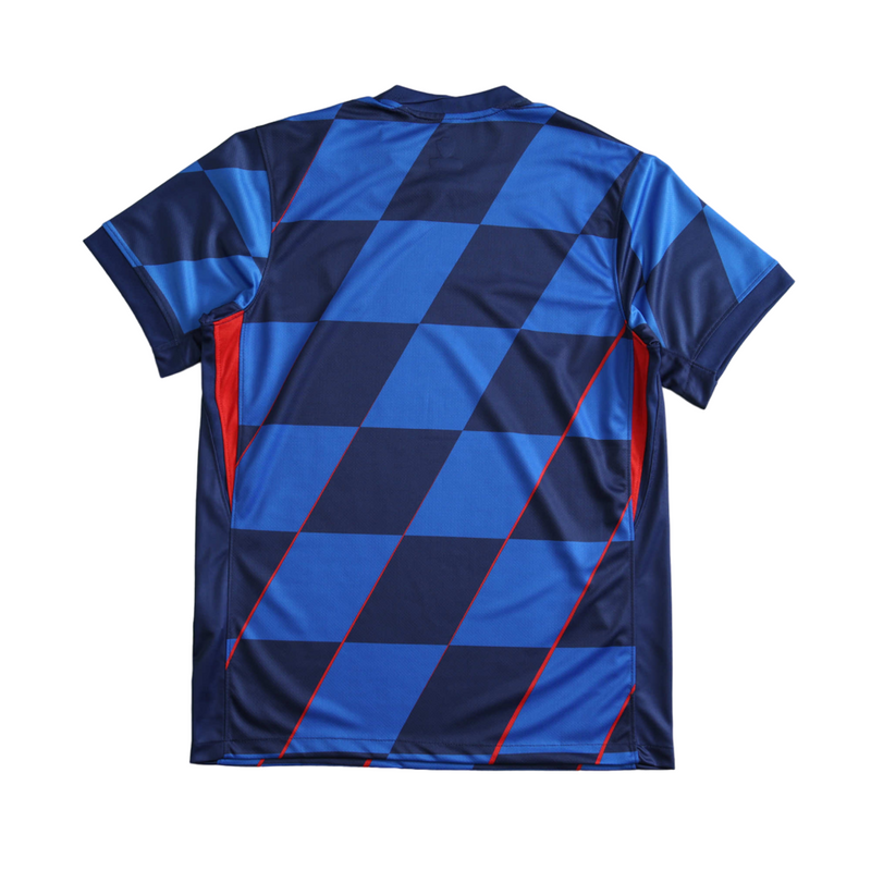 Camiseta de visitante de la selección nacional de Croacia II - Camiseta de aficionado para hombre 2024/25 - Azul