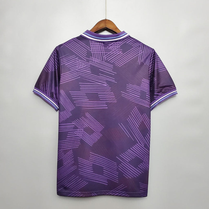 Camiseta retro de local de la Fiorentina 93/94 para hombre - Morada