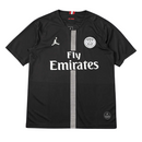 Camiseta Nike retro de visitante del PSG (Paris Saint Germain, temporada 18/19) para hombre, color negro