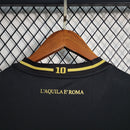 Camiseta de aficionado Mizuno Lazio IIII 23/24 para hombre - Negra