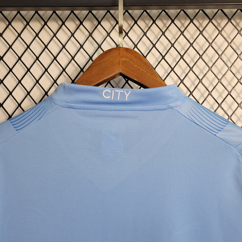 Camiseta de aficionado Puma del Manchester City 23/24 (local) para hombre - Azul