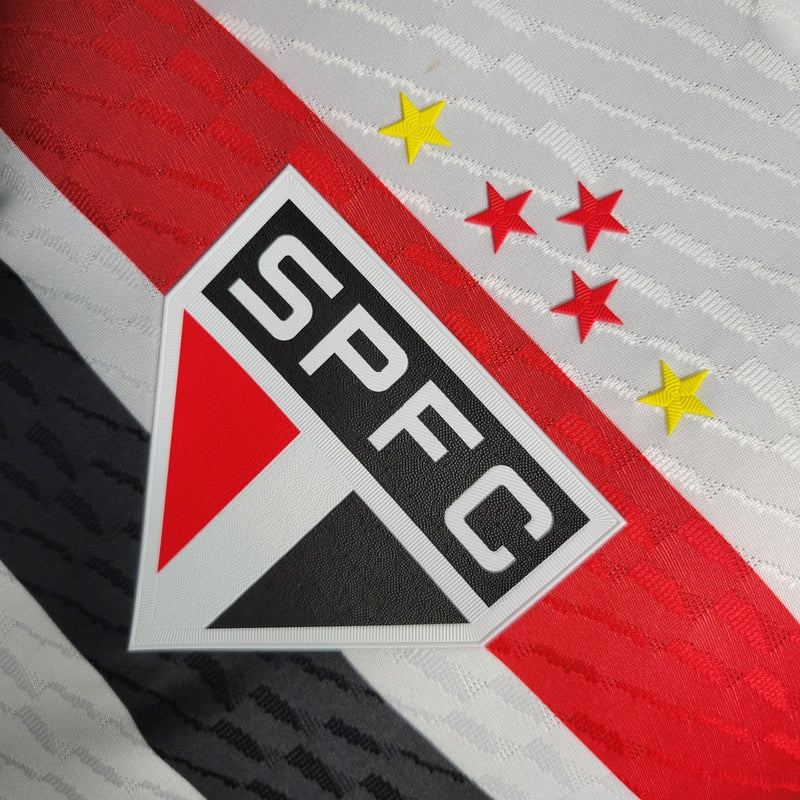 Camiseta Adidas Jugador São Paulo I 23/24 - Hombre - Blanco