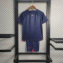 Camiseta y pantalón corto infantil PSG 23/24 I - Azul