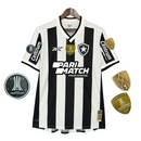 Camiseta de aficionado del Botafogo Home I 24/25 para hombre - Blanco y negro