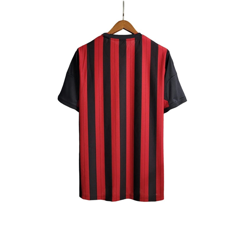 Camiseta retro local del Milan 13/14 Adidas Fan para hombre - Blanco y negro