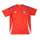 Camiseta de la Selección Nacional de Chile 2024/25 - Camiseta de Aficionado para Hombre - Roja