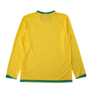 Camiseta retro de la selección brasileña - Camiseta de aficionado de manga larga para hombre (Brasil 2006)
