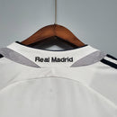 Camiseta retro de manga larga Adidas Real Madrid I 06/07 para hombre - Blanco