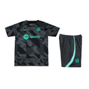 Conjunto de portero del Barcelona 23/24 para hombre - Negro