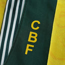 Camiseta retro de la selección brasileña 91/93 I para hombre - Amarilla