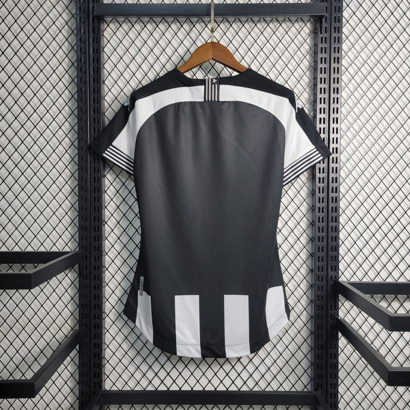 Camiseta de aficionado Kappa del Botafogo Local 21/22 para mujer - Blanco y negro