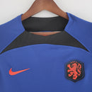 Camiseta Nike de visitante de la selección nacional de Países Bajos 22/23 para hombre - Azul