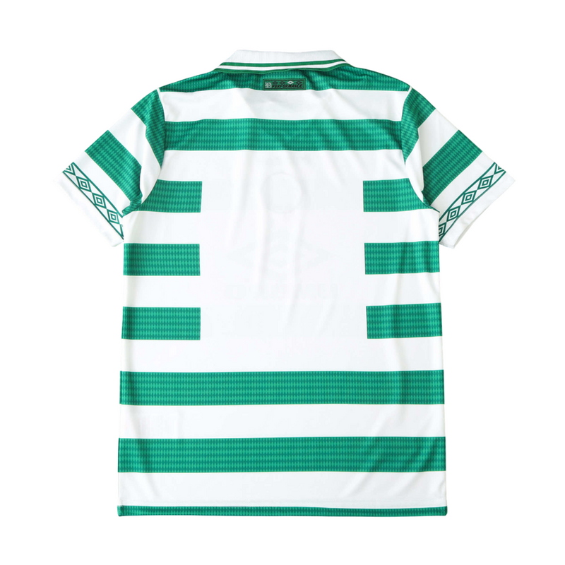 Camiseta retro local del Celtic 97/99 para hombre - Verde y blanco